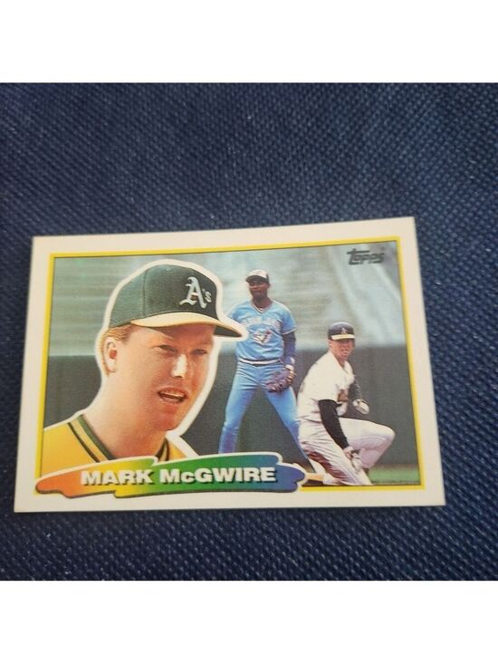 Topps Other - This baseball card is a 1988 Topps Big #179 Mark McGwire LOW POP!